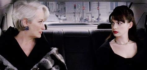 devil wears prada car scene